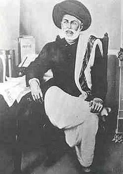 Jyotirao Phule, founder of the Satyashodhak Samaj; biographical illustration.