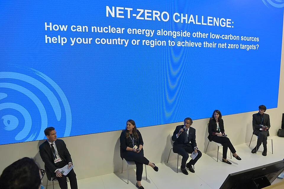 COP26 event on nuclear energy, youth and net zero, Glasgow, 2021. Credit: Dean Calma / IAEA, CC BY 2.0.