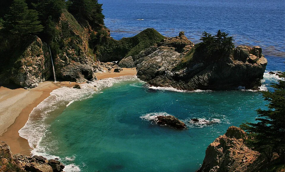 McWay Cove, California: a comparative example for studying coastal embayments.