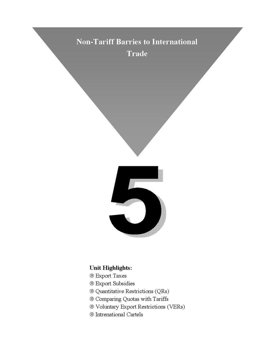 Educational reference material on non-tariff barriers to international trade, relevant to assessing whether market-access commitments create usable commercial opportunities.