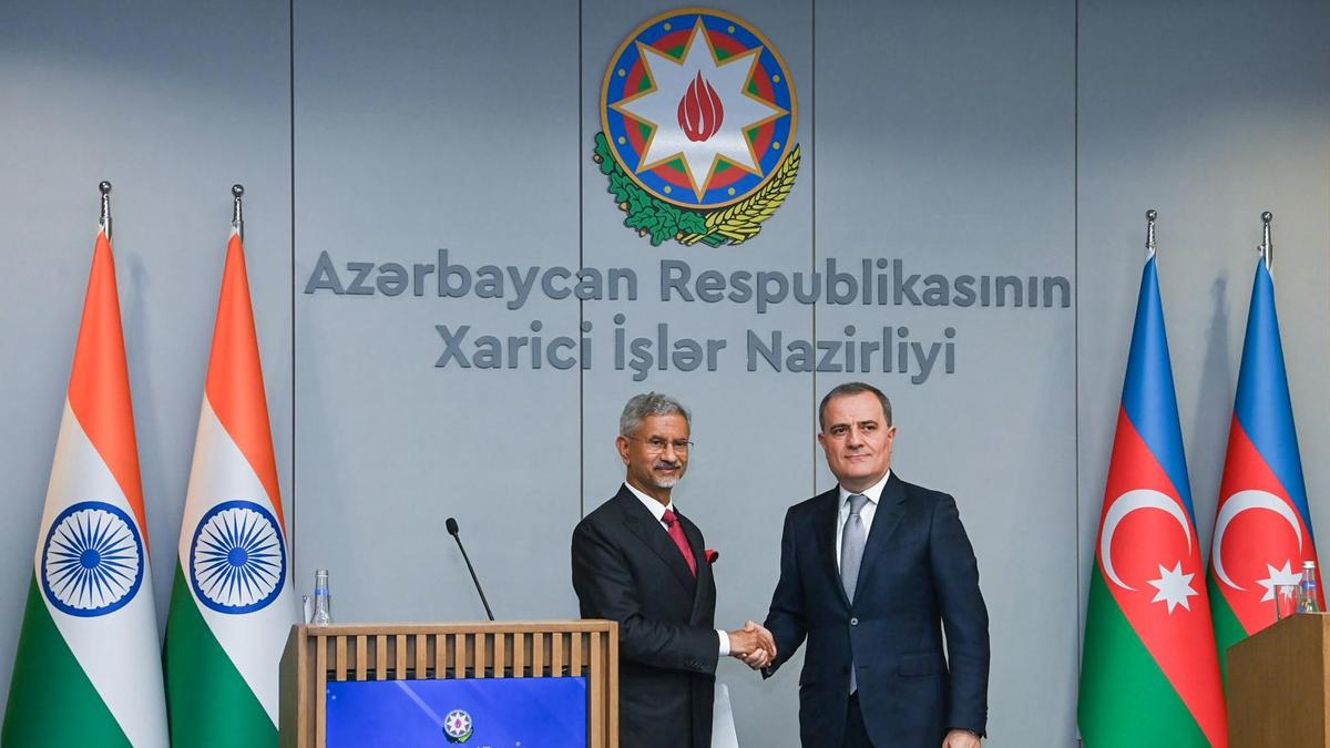 S. Jaishankar’s engagement with Azerbaijan’s leadership in Baku focused on rebuilding ties through connectivity, energy and trade, while differences over Pakistan and Kashmir remained unresolved.